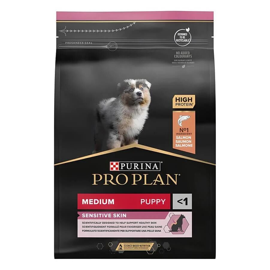 Proplan Köpek Medıum Puppy (Yavru) Sensıtıve Skın Somon Etli (Salmon) 3 Kg
