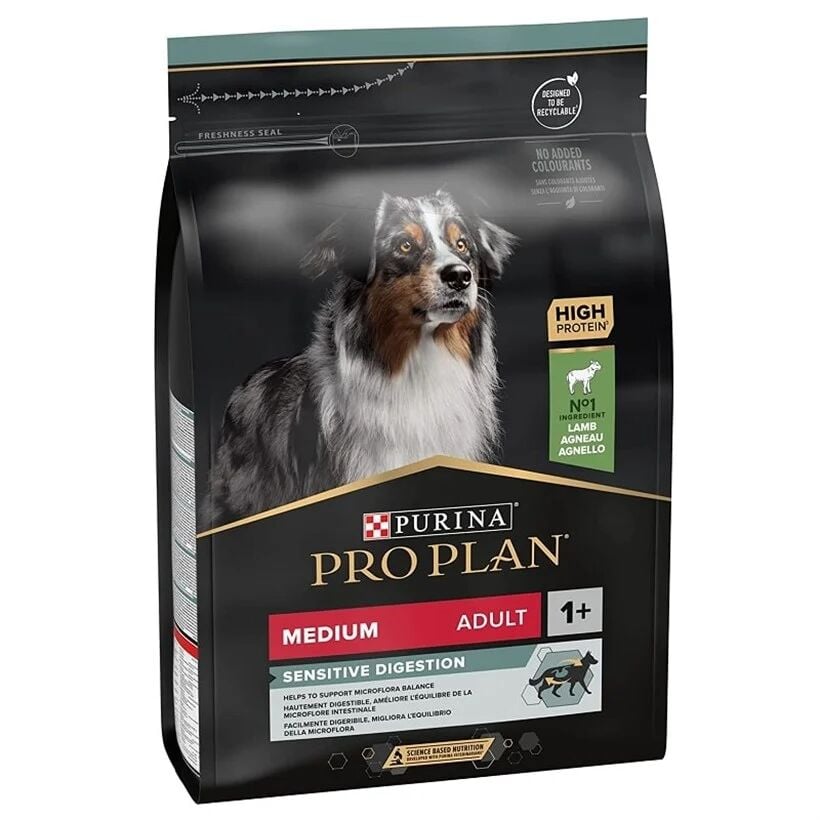 Proplan Köpek Medıum Adult (Yetişkin) Sensıtıve Dıgestıon Kuzu Etli (Lamb) 3 Kg