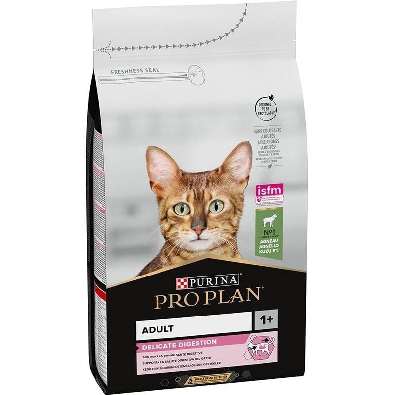 Proplan Kedi Adult (Yetişkin) Delıcate Dıgestıon (HassaÆs Sindirim) Kuzu Eti (Lamb) 1,5 Kg