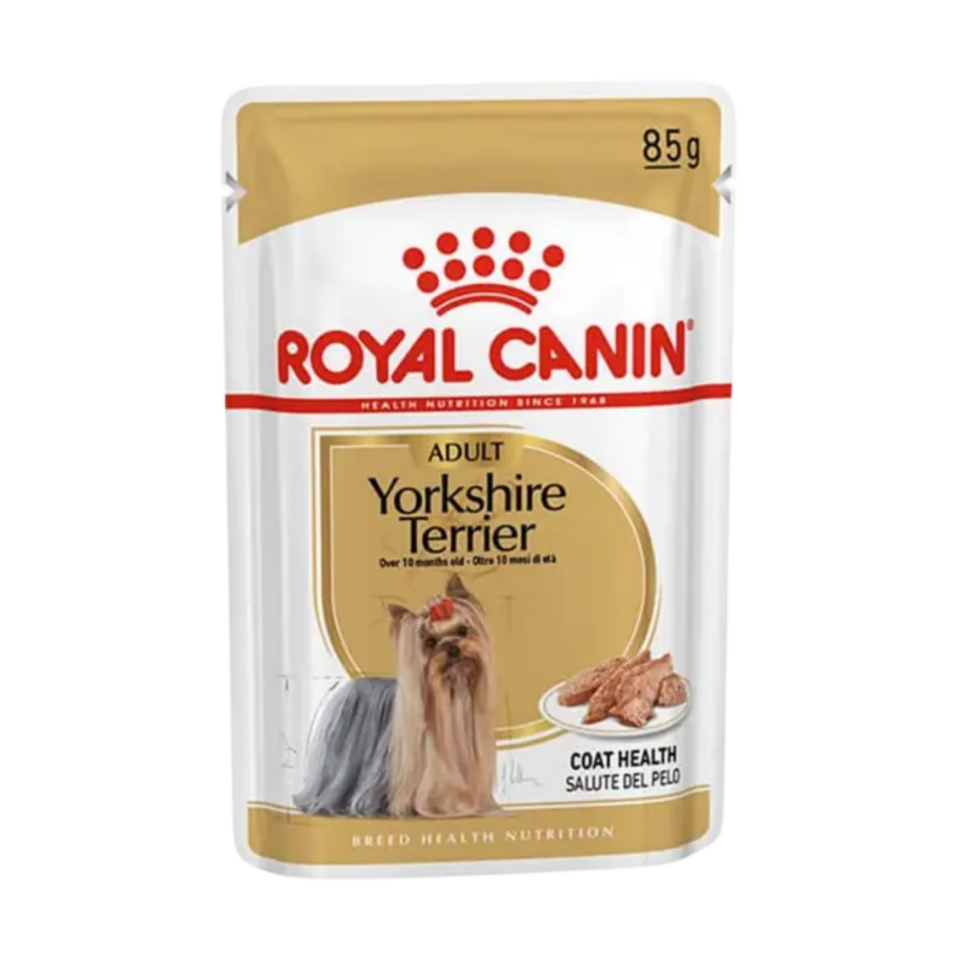 Royal Canin Yorkshire Terrier Adult Yaş Köpek Maması 85 g (12’li Paket)
