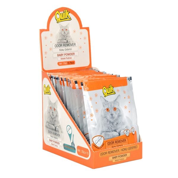 Quık Qkk-001 Koku Giderici Pudralı 25 Gr - 15 Adet