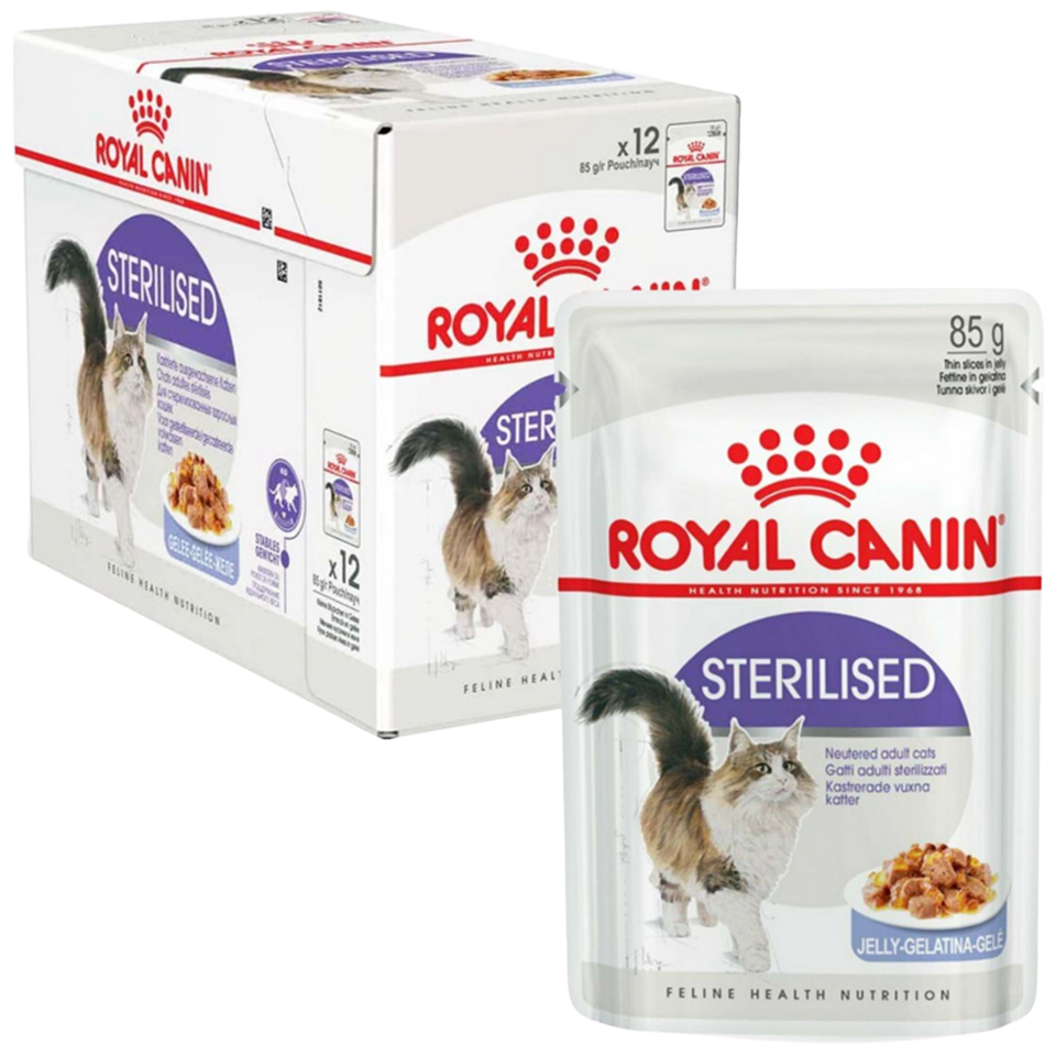 Royal Canın Streilised Jelly Kedi Yaş Maması 85 g (12’li Paket)