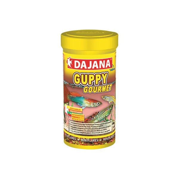 410-Dp003a Dajana Guppy Gourmet Flakes 100 Ml 20 Gr