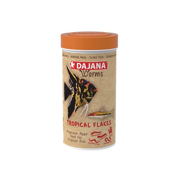 410-Dp036a0 Dajana Worms Tropıcal Flakes 100 Ml 18 Gr