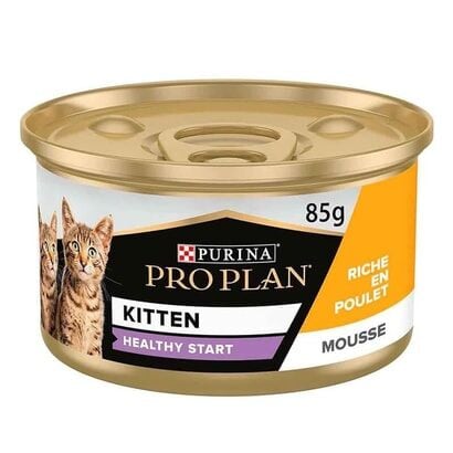 Proplan Kıtten (Yavru) Healthy Start Tavuklu (Chıcken) Mousse Kedi Konservesi 85 Gr