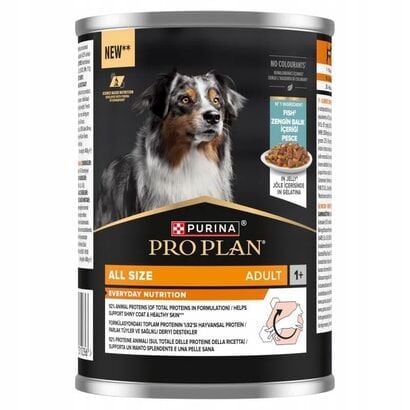 12572614 Proplan Hindili (Turkey) & Balıklı (Fısh) Köpek Konservesi 400 Gr