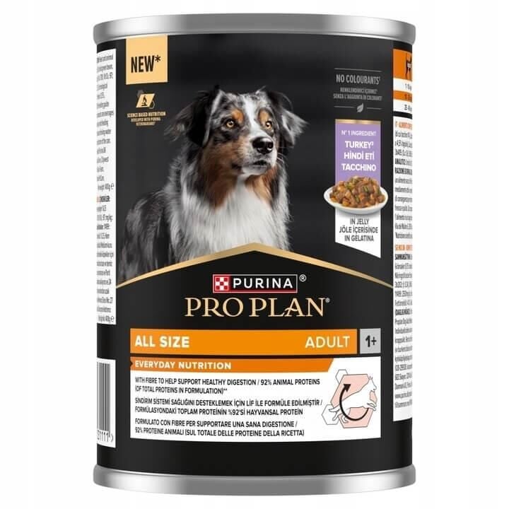 12572635 Proplan Everyday Nutrıtıon Hindili (Turkey) Yetişkin Köpek Konservesi 400 Gr