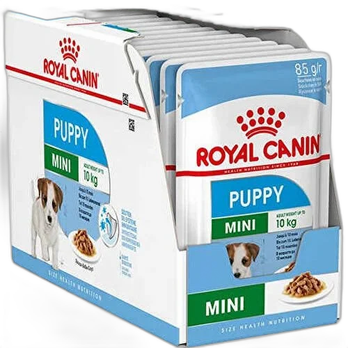 Royal Canın Mını Puppy Yaş Köpek Maması 85 g (12'li Paket)