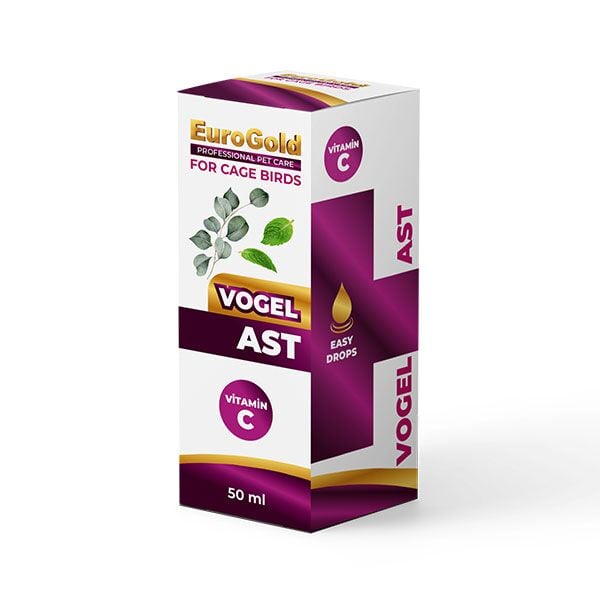 451-8004 8681144150183 Eurogold Vogel Ast Kuşlar İçin Solunum Sistemi Destekleyici Damla 50 Ml ( 6 Adet )