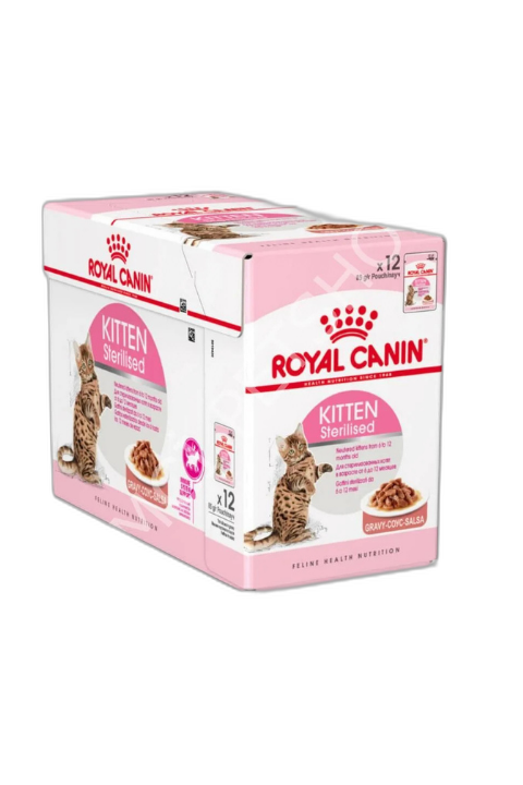 Royal Canın Kıtten Sterılısed Kedi Yaş Maması 85 g (12'li Paket)