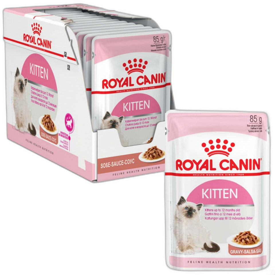 Royal Canın Kıtten Kedi Yaş Maması 85 g (12'li Paket )
