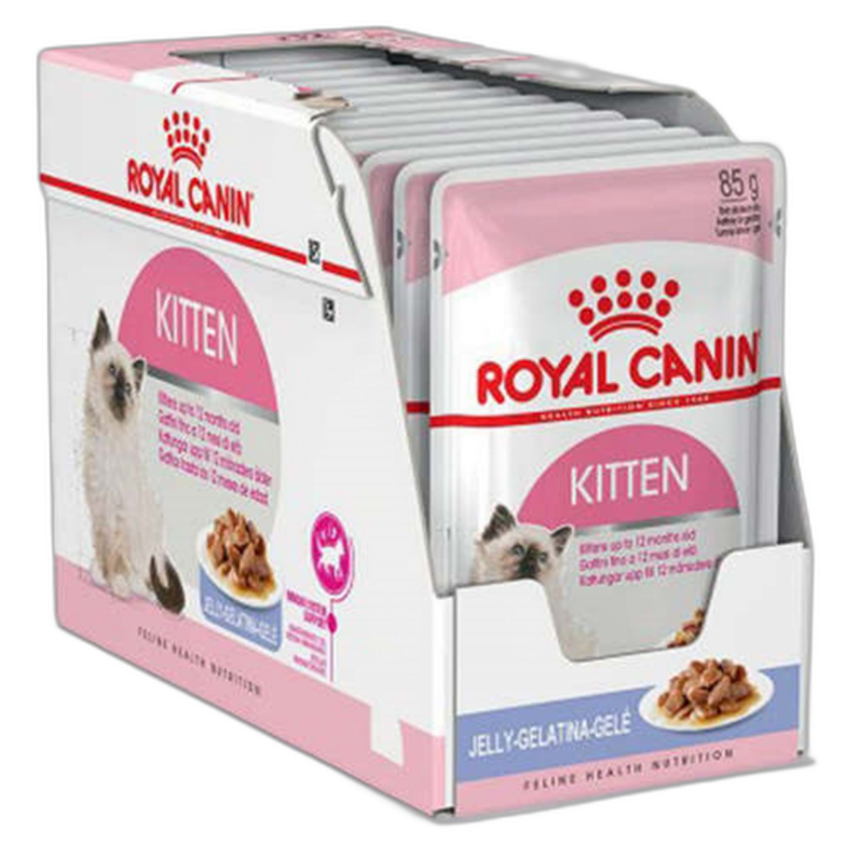 Royal Canın Kıtten Jelly Kedi Yaş Maması 85 g (12'li Paket )