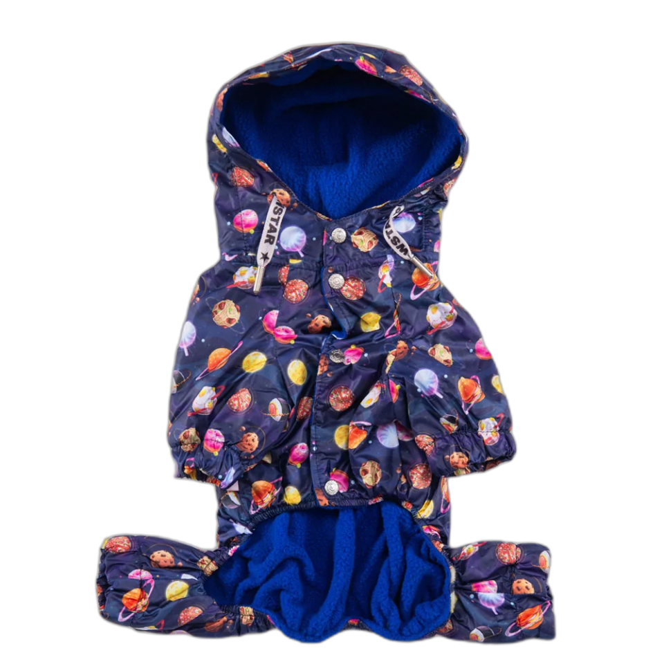 Pawstar Planetfood Büyük Irk Tulum Yağmurluk 5'Li Set (3XL-7XL)