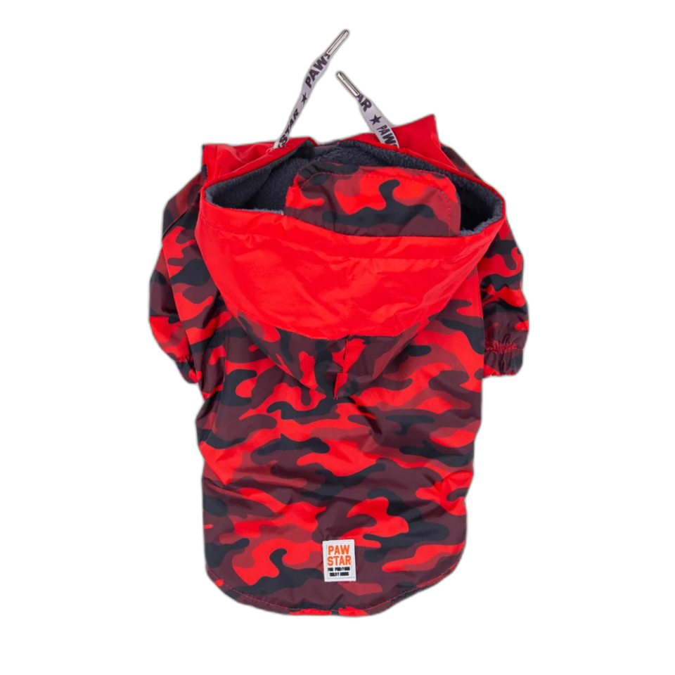 Pawstar Kırmızı Dıjon Yağmurluk Kıyafet 5'Li Set (M-L-L-XL-2XL)