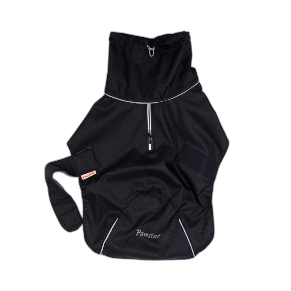 Pawstar 25520 Colombıa Prıme Yağmurluk Siyah(Orta-Büyük Irklar)5'Li Set (XS-S-M-L-XL)