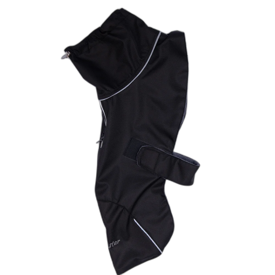 Pawstar 25520 Colombıa Prıme Yağmurluk Siyah(Orta-Büyük Irklar)5'Li Set (XS-S-M-L-XL)