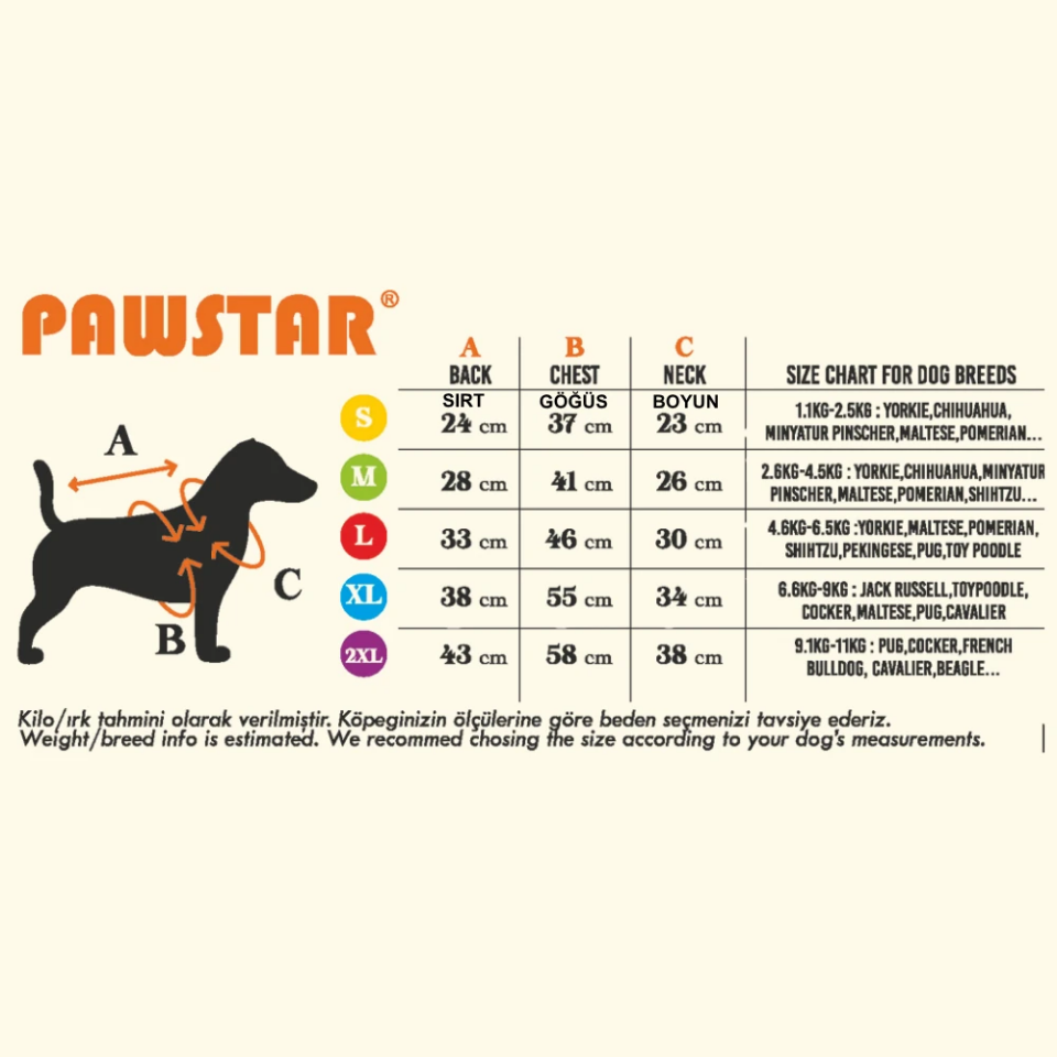 Pawstar 25507 Pluvıa V25 Yağmurluk Lacivert 5'Li Set (M-L-XL-XL-2XL )