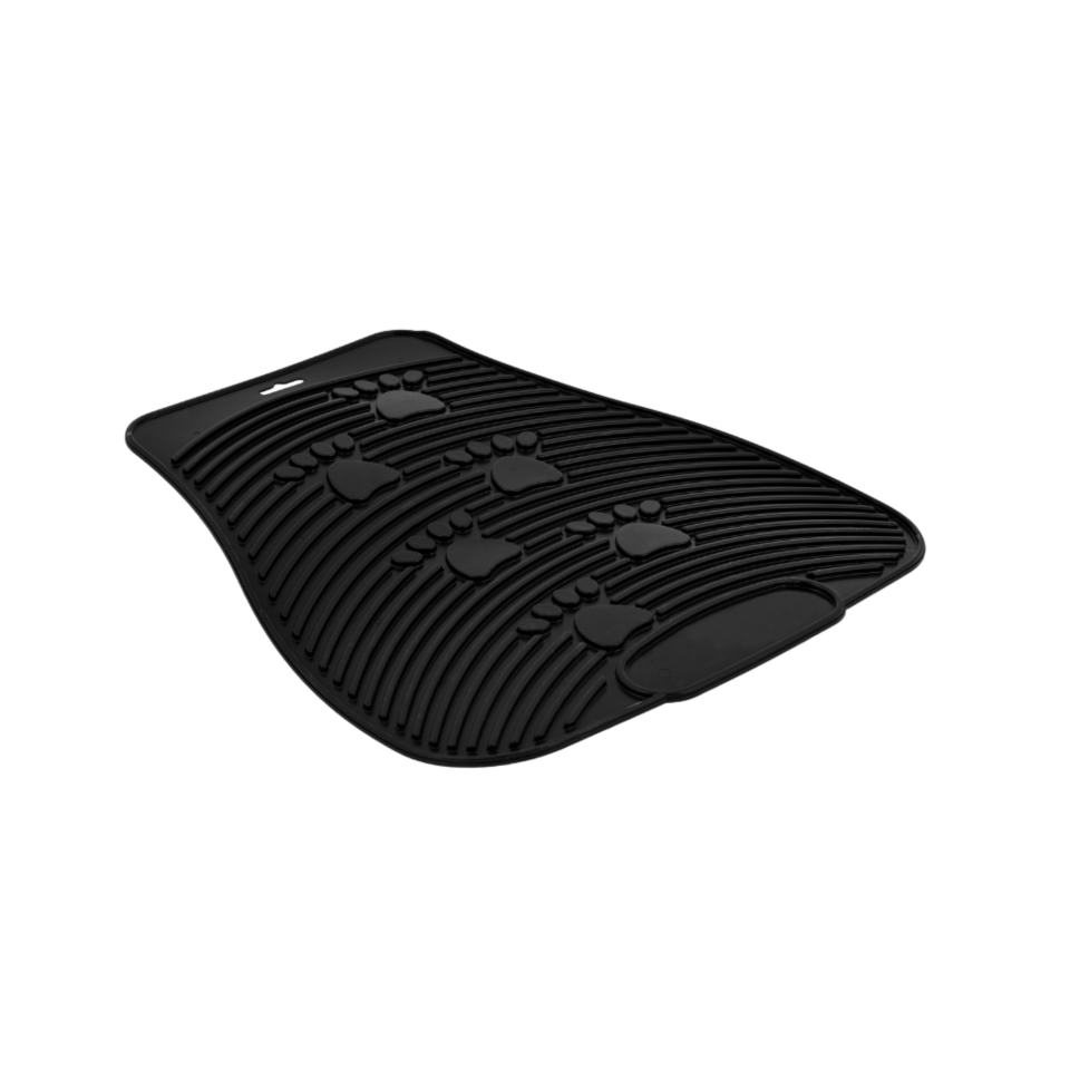 Irak Plastik Kedi/Köpek Tuvalet Paspası Lüx Siyah Kolide 10 Adet (PT350)