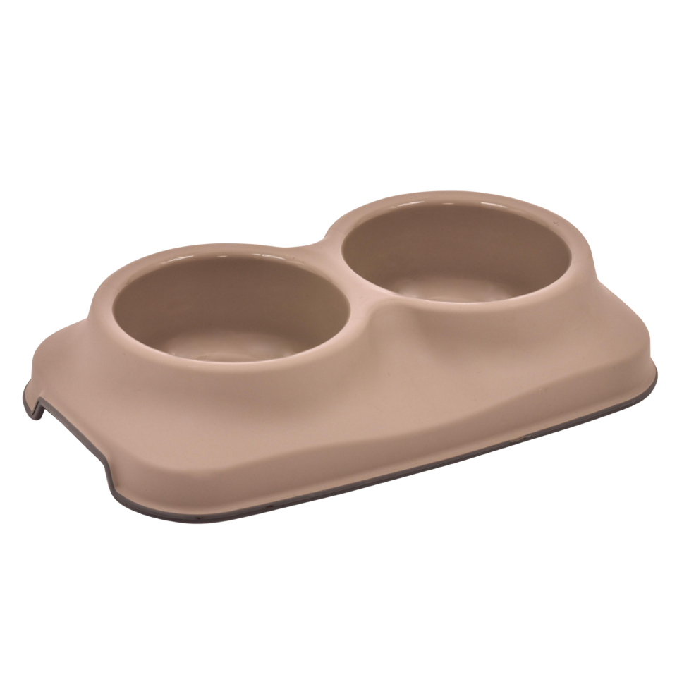 Irak Plastik 2'Li Mama / Su Kabı Bej Renkli Kolide 10'Lu (PT260)