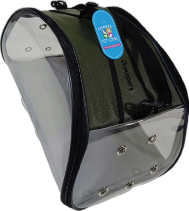 Chakie Şeffaf D Kol Taşıma Çantası Koyu Yeşil ( ST000222)