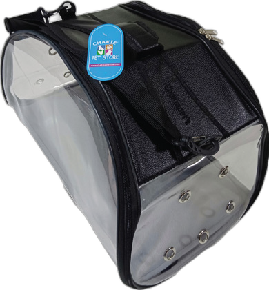 Chakie Şeffaf D Kol Taşıma Çantası Siyah ( ST000222)