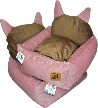 Chakie Kulaklı Lüks Mini Set Yatak Pembe (ST000850)