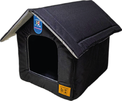 Chakie İmperteks Çatılı Ev Yatak Siyah ( ST00089)