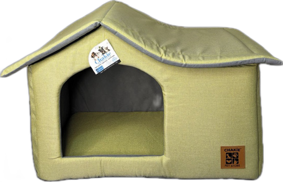 Chakie İç Mekan Keten Villa Çatılı Ev Sarı ( ST00256)