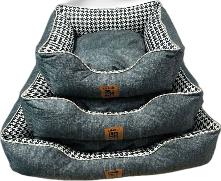 Chakie İç Mekan Kedi / Köpek Yatağı 3'Lü Set Antrasit (ST00085)