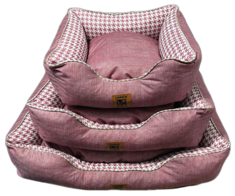 Chakie İç Mekan Kedi / Köpek Yatağı 3'Lü Set Kırmızı (ST00085)