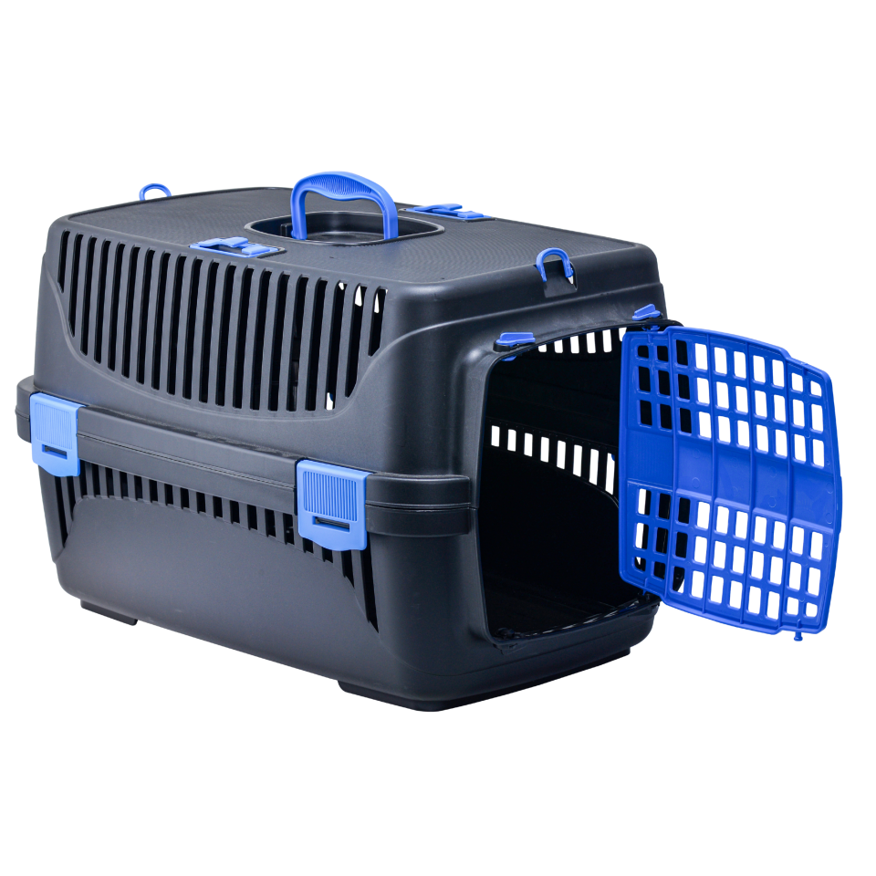 Irak Plastik Pet Taşıma Çanta No:2 Orta Boy - SSR - Mavi (PT105)