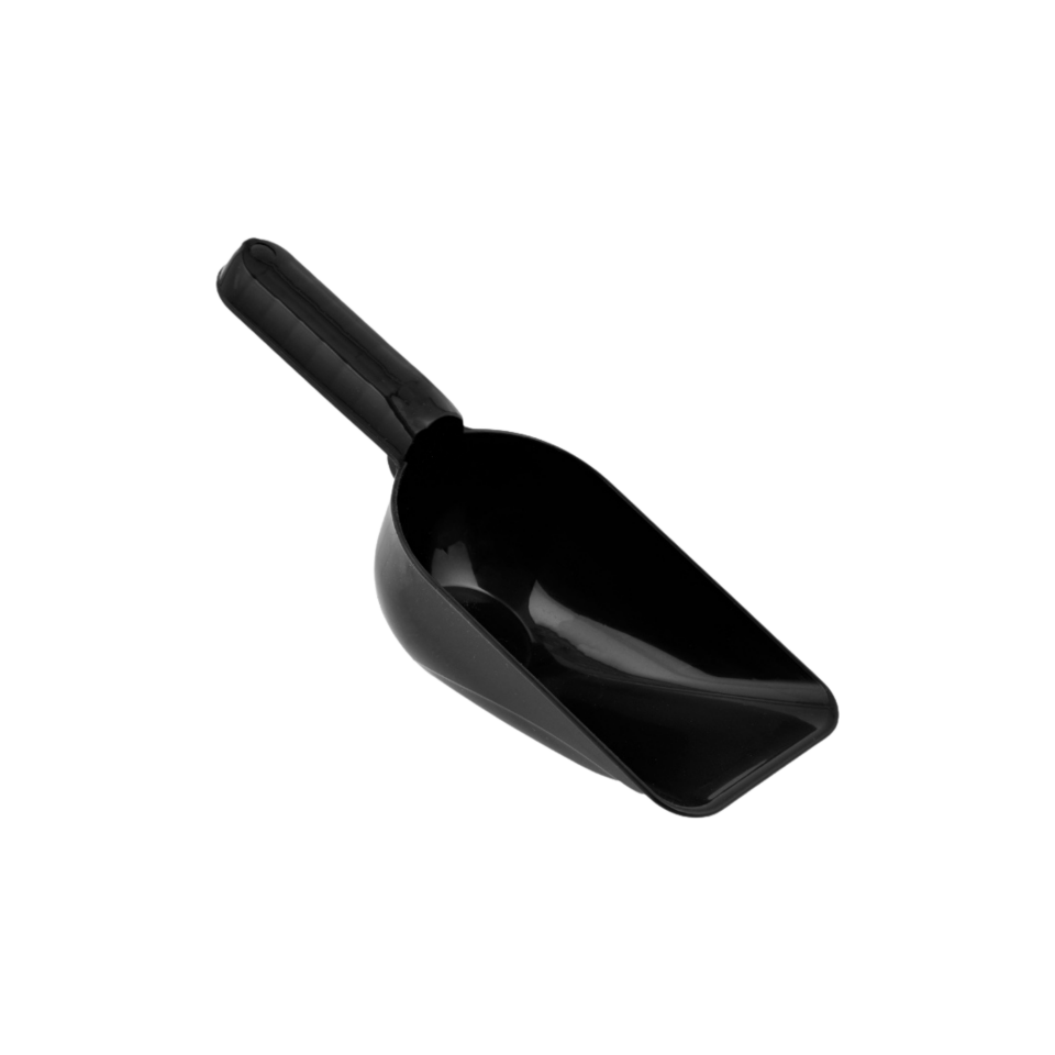 Irak Plastik Mama Küreği Siyah PT360 (Kolide 40 Adet )