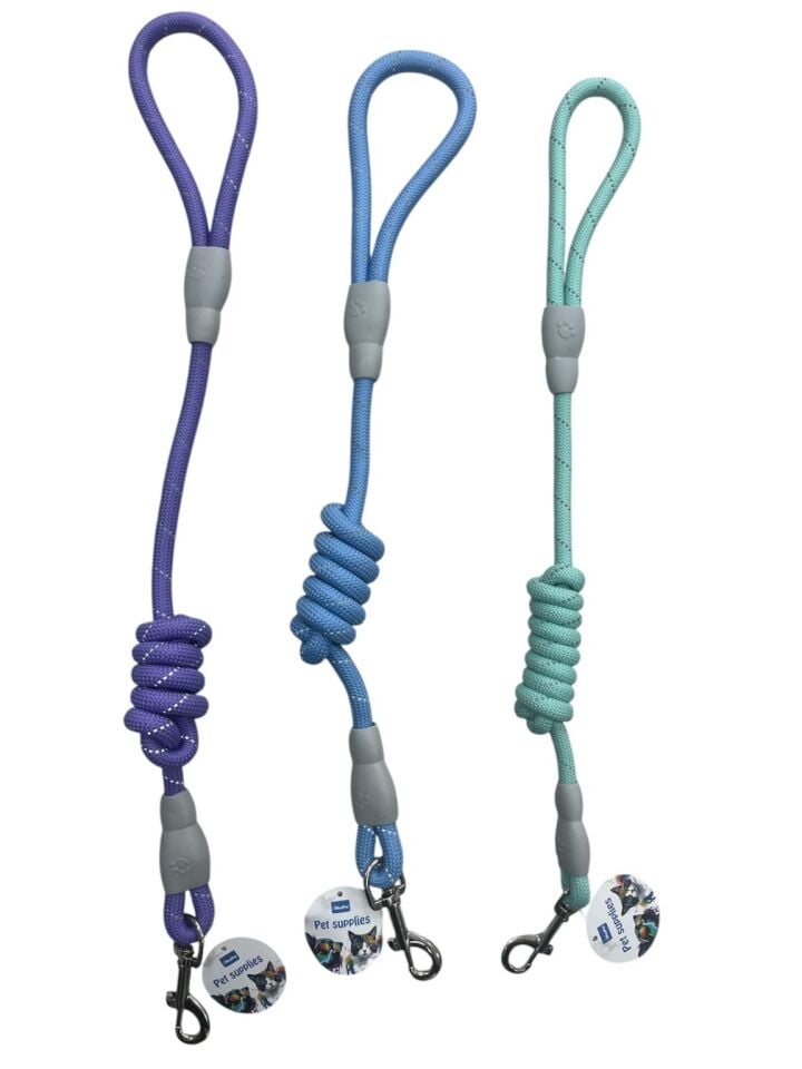 Evcil Hayvan Fitil Gezdirme 10x120 Cm (Karma Renk )