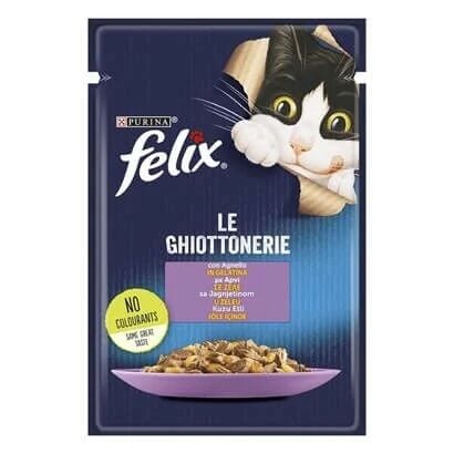 FELIX Agail Kuzu Etli Jöle İçinde Pouch 85 GR (26’lı Paket)