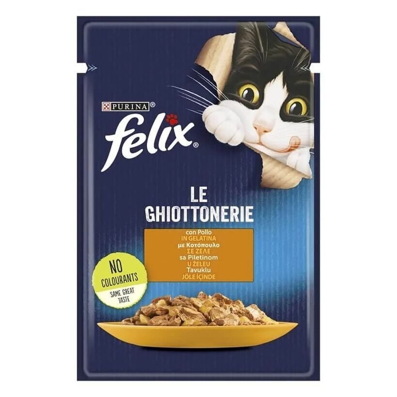 FELIX Agail Tavuklu Jöle İçinde Pouch 85 GR (26’lı Paket)