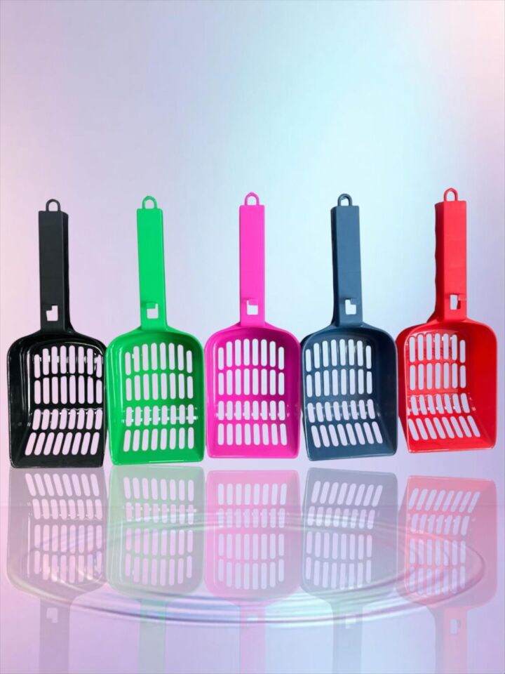 Kedi Kumu Küreği Pet (Karma Renkli)