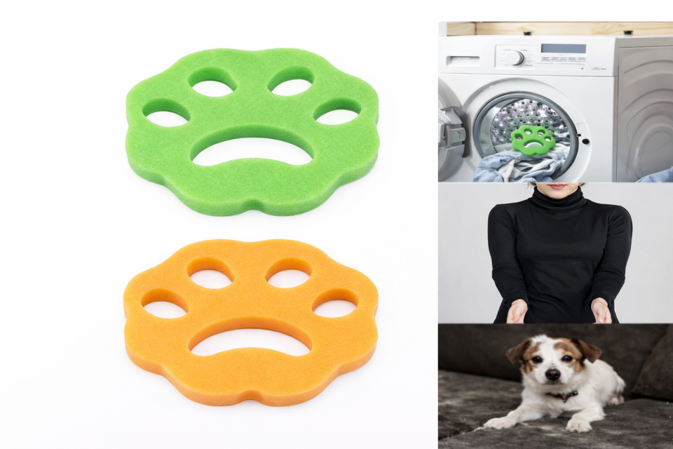 Pati Desenli Silikon Tüy Alma Aparatı (Karma Renk)