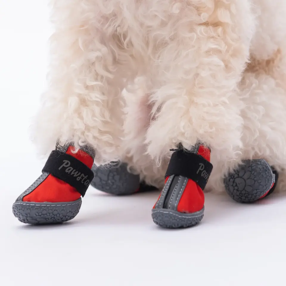 Pawstar Pds09 Kırmızı Köpek Ayakkabısı - Pds09-3