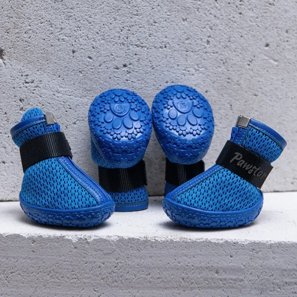 Pawstar Pds14 Mavi Aırmesh Köpek Ayakkabısı - Pds14-1
