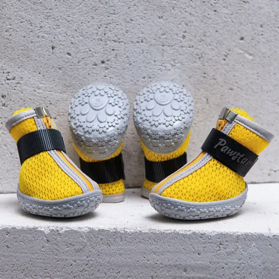 Pawstar Pds15 Sarı Aırmesh Köpek Ayakkabısı - Pds15-2