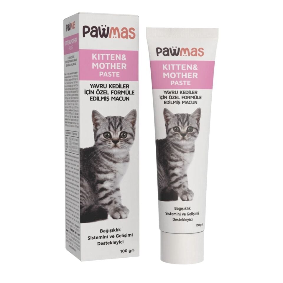 Pawmas Kedi Kıtten&Mother Paste (Yavru Ve Anne Destek) 100 Gr