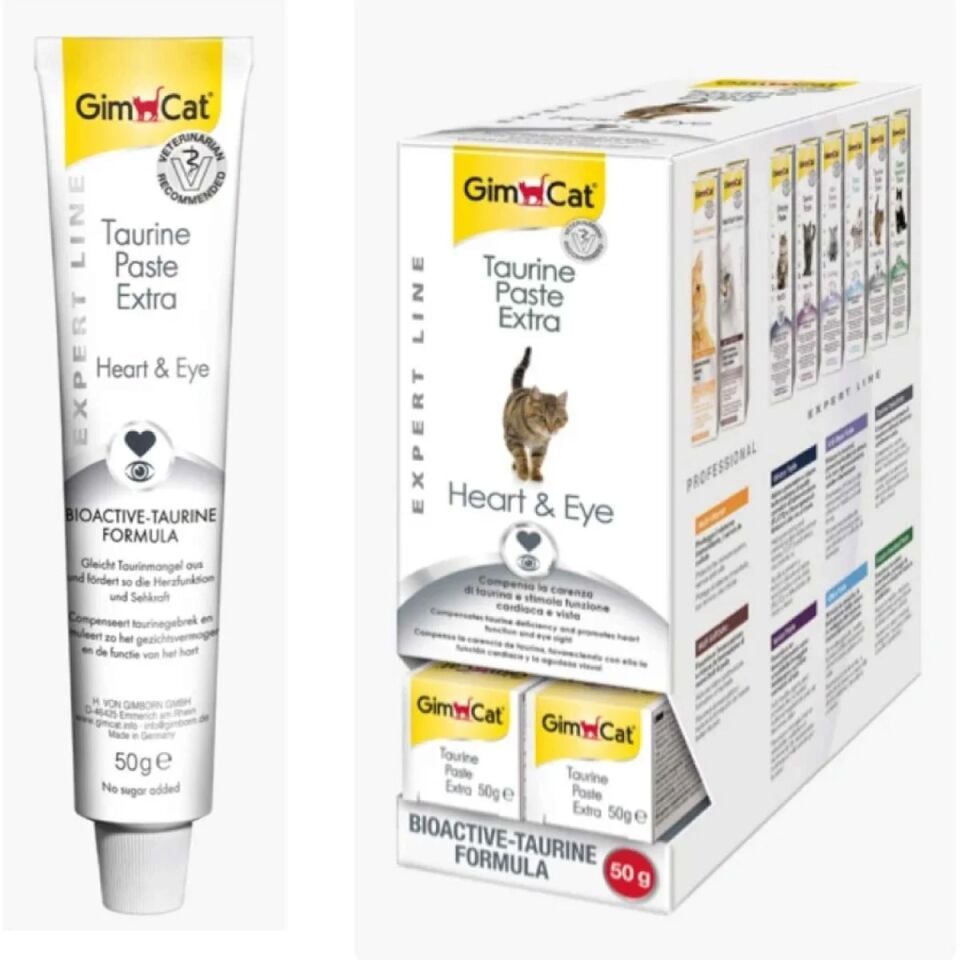 GimCat Taurine Paste Extra Heart & Eye Kedi Macunu 50 g