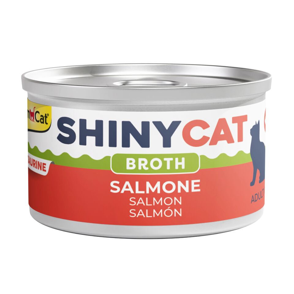Gımcat Shıny Cat Broth Salmon(Somon Balıklı) 70 Gr Konserve