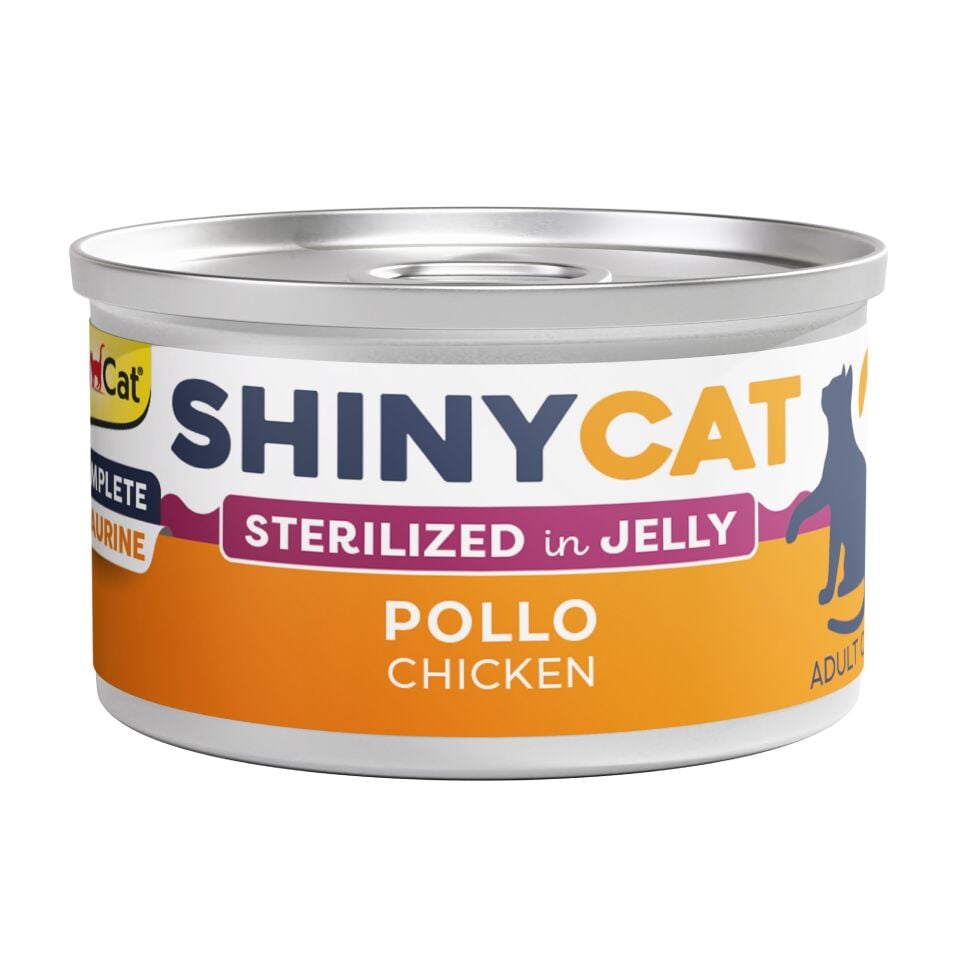 Gimcat Shıny Cat Jelly  Sterilized Chıcken  (Kısırlı Tavuklu) 70 Gr Konserve