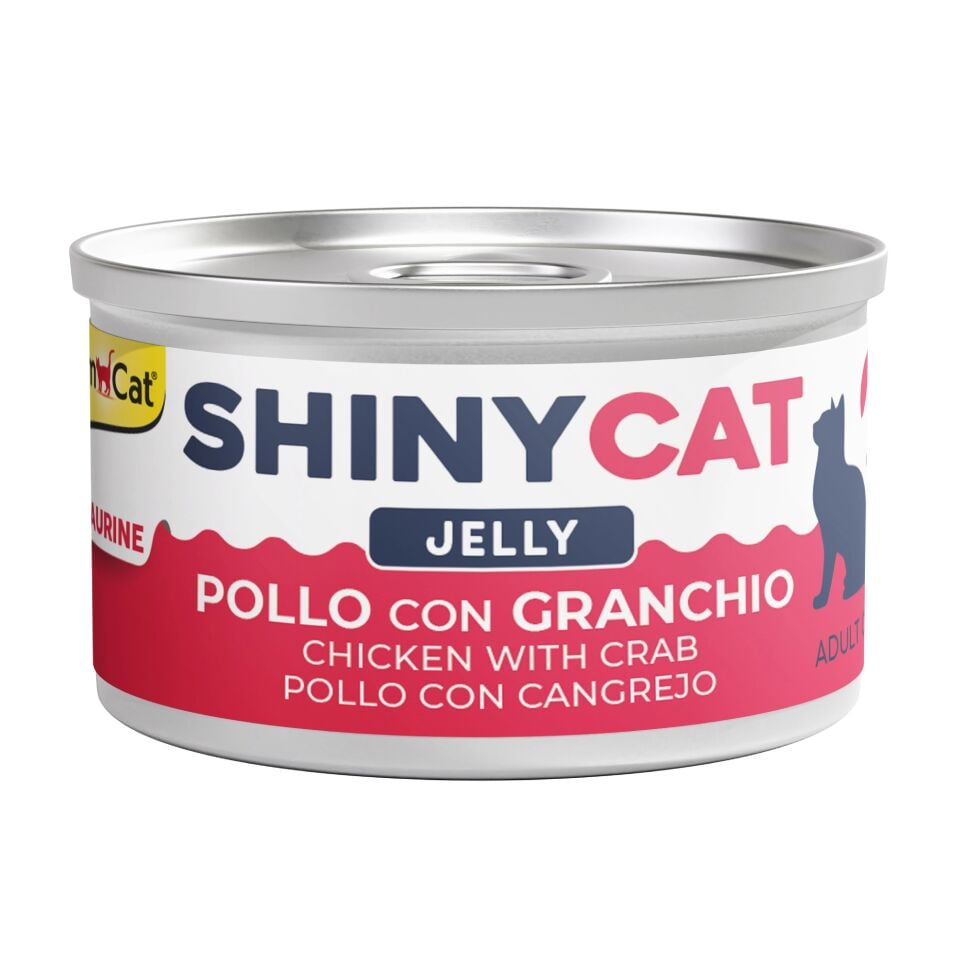 Gimcat Shıny Cat Jelly Chıcken Wıth Crab (Yengeçli Tavuklu) 70 Gr Konserve