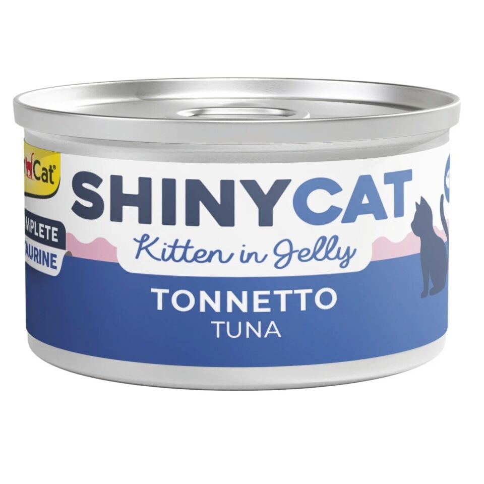 Gimcat Shıny Cat Jelly Kıtten Tuna  (Yavru Ton Balıklı ) 70 Gr Konserve