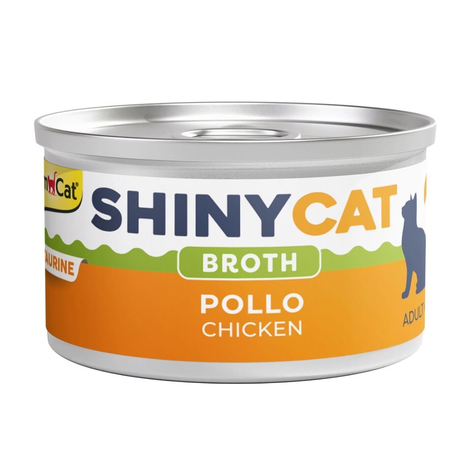 Gimcat Shıny Cat Broth Chıcken (Tavuklu) 70 Gr Konserve