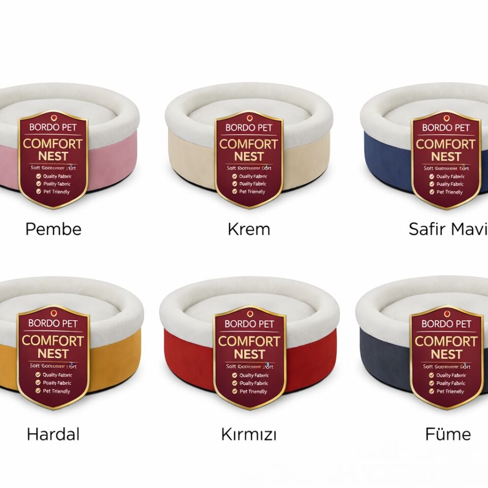 Bordopet Comfort Nest Special Peluş Yatak