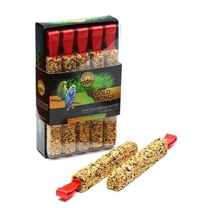 Gold Wıngs Premium Muhabbet Krakeri Ballı Meyveli 10'Lu ( 6 Paket )