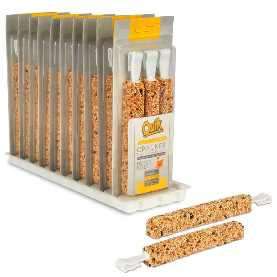 Quik  Ballı Muhabbet Krakeri 3'Lü ( 10 Paket)